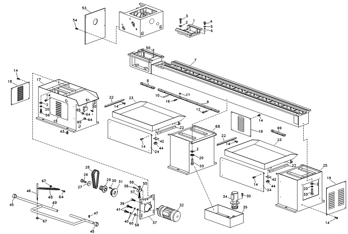 Optimum Drehmaschinen TZ 5216 Ersatzteile