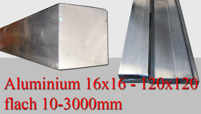 Aluminium flach