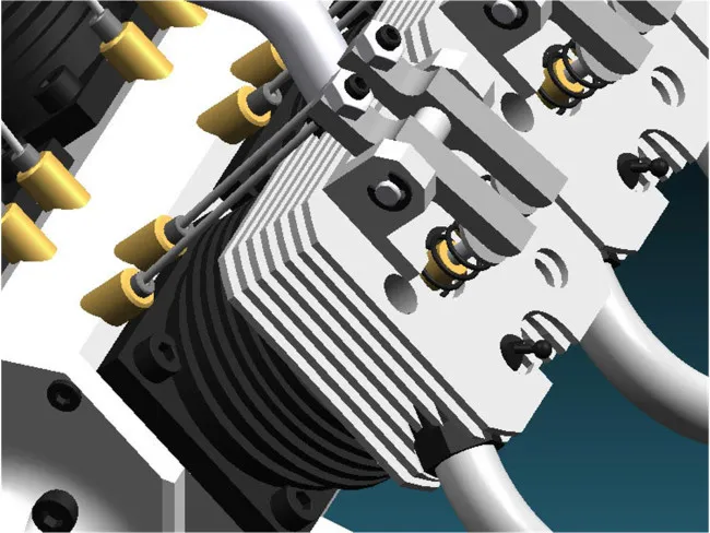 6-Zylinder V-Motor 100 ccm
