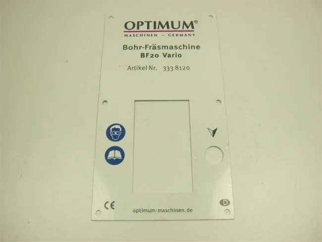 Abdeckung BF20V/LV/LDV < vorne >