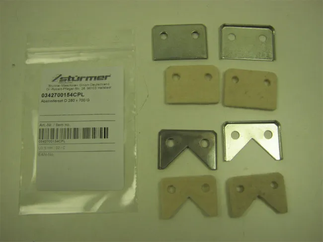 Abstreiferset D 280 x 700 G TU 2807