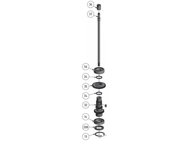 Anzugstange BF 46 Vario ISO40