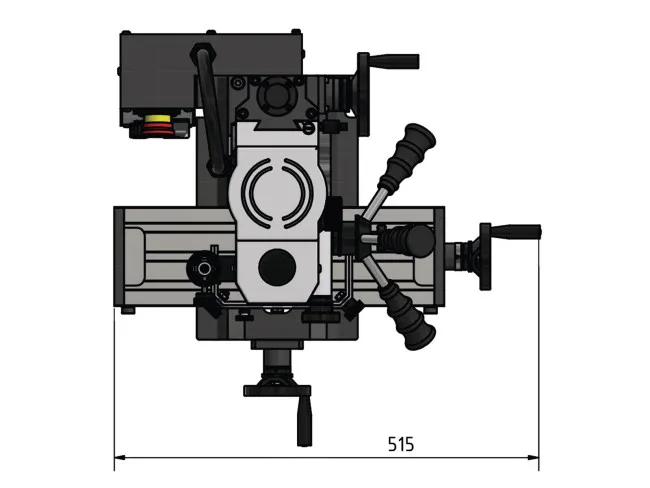 Bohr- und Fräsmaschine OPTImill MH 15V