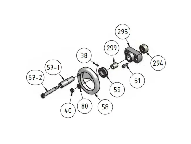 Distanzhülse BF 20 V