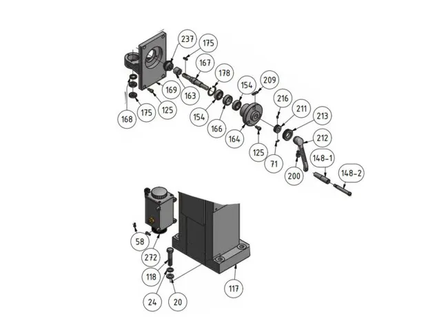 Distanzhülse BF 46 V