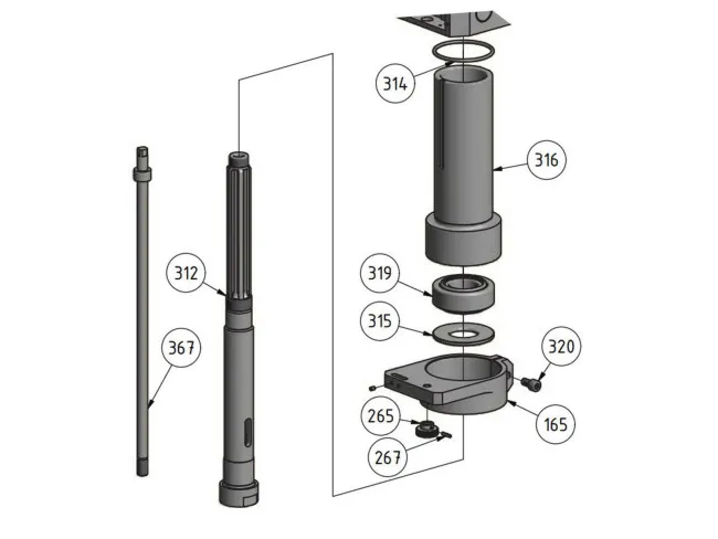 Distanzring BF 30 V