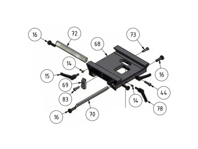 Distanzring BF20V/LV/LDV