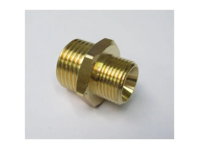 Doppelgewindenippel 3/8a"-1/2"a