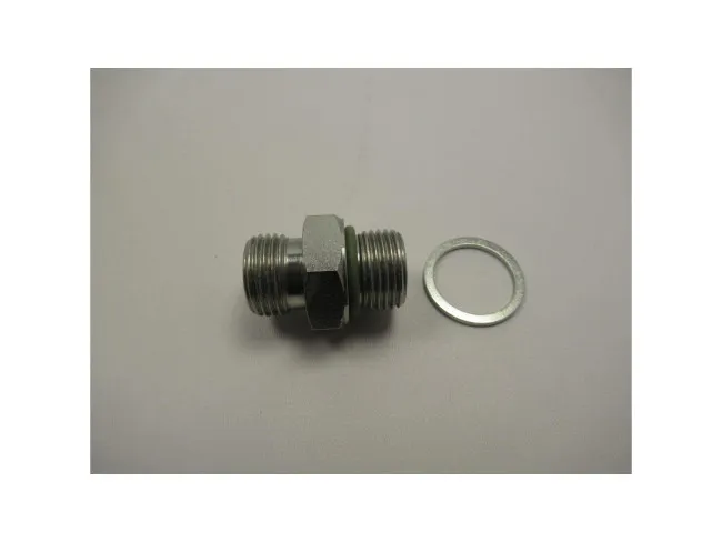 Doppelgewindenippel G1/2" + OR