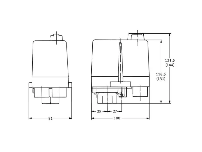 Druckschalter CONDOR MDR 3 / 10-16 A / 11 bar