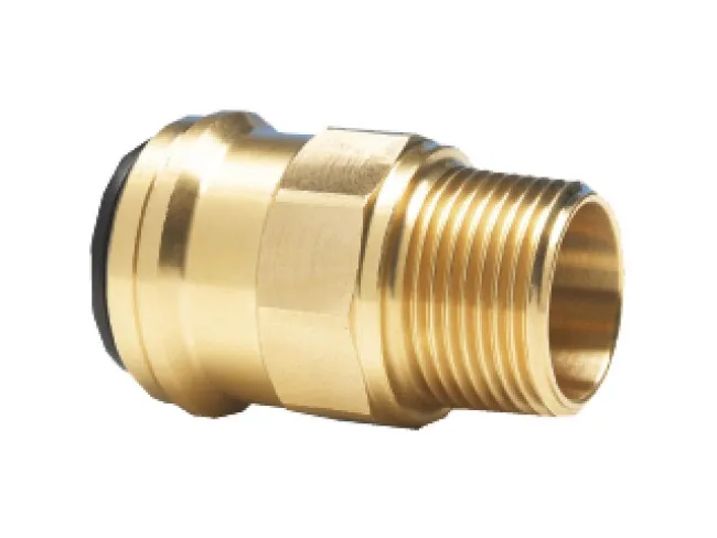 Einschraub-Verbinder (Kegelgewinde) bis 15 bar 22 mm / ¾" AG