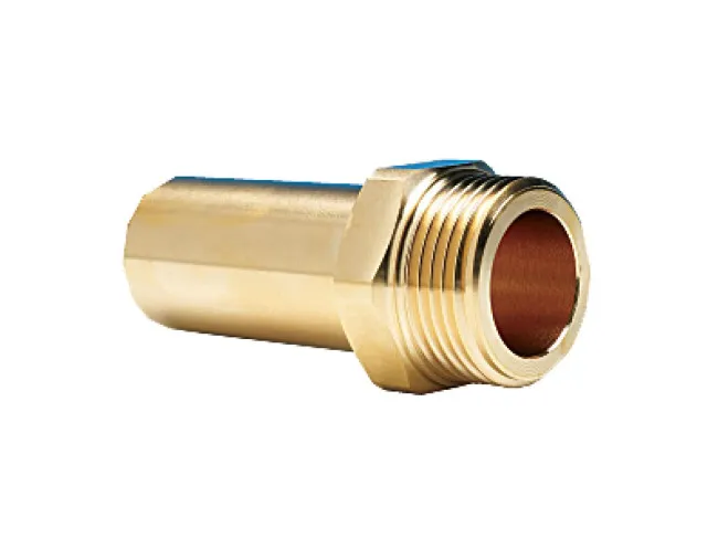Einschraubstutzen (Kegelgewinde) 15 mm / ½" AG