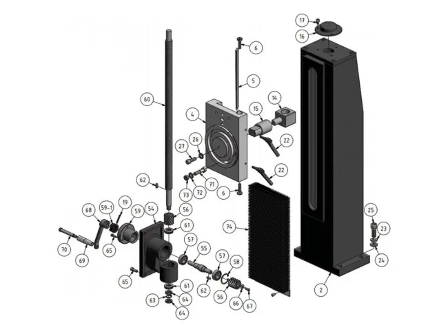 Einstellschraube MB 4