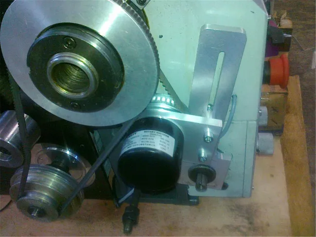 Encoder Anbauflansch f.Wabeco D6000 / Opti D240 x 500/TU2506/TU2807