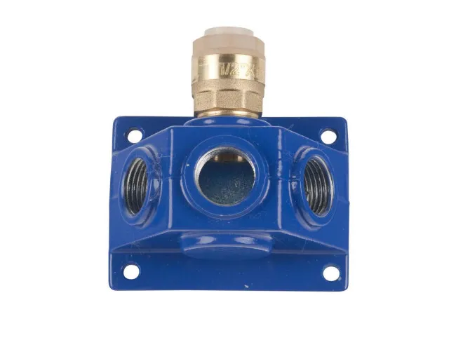 Endverteilerdose auf 3 x ½" Außengewinde EVD15