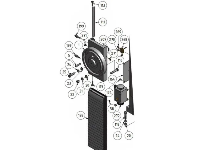 Faltenbalg BF46V/MH50G