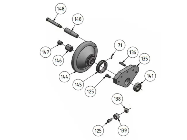 Federblech BF 46 V