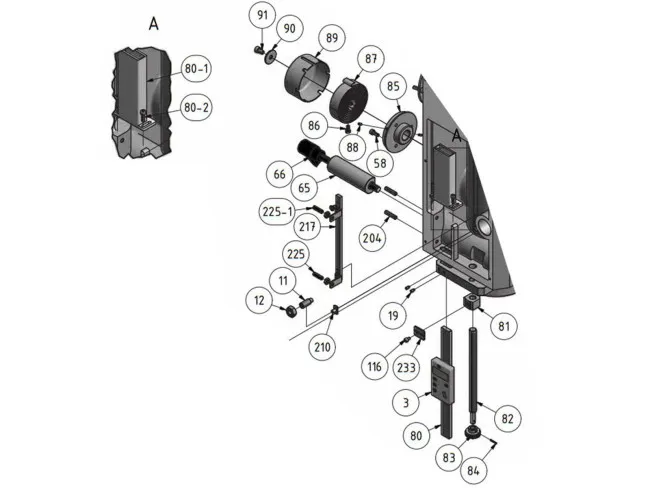 Gewindestange BF 46 V