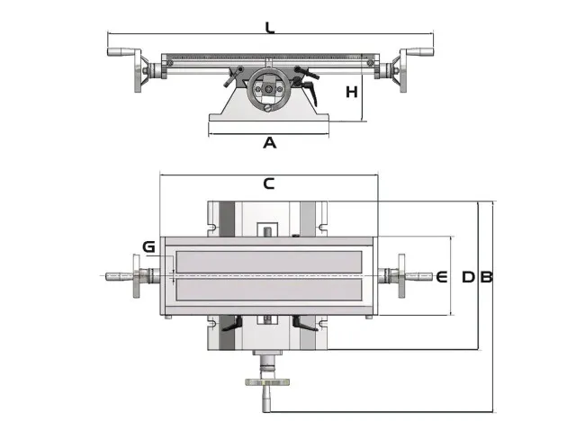 KT 180 Kreuztisch