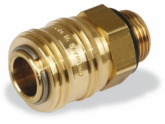 Kupplung mit Außengewinde 1/4" AG