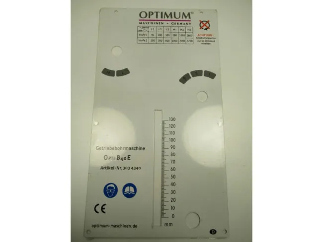Label B 40 E