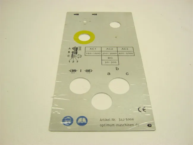 Label D 240x500 TU 2506 DC Vario