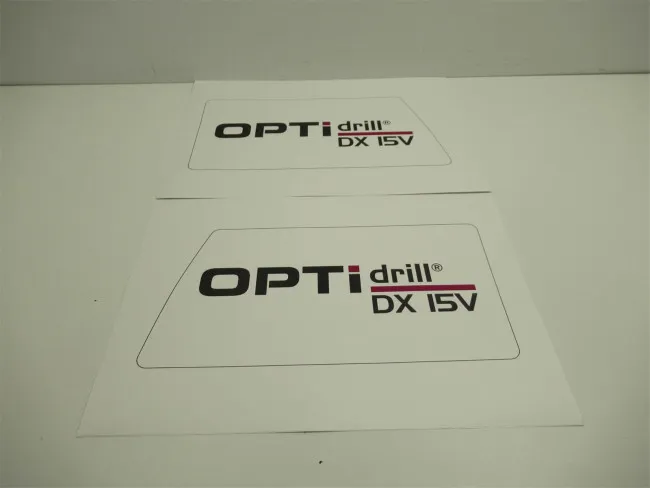 Label DX 15 V
