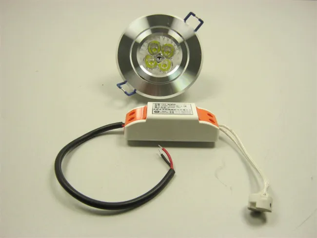 LED-Einbauleuchte MB 4 P inkl. Trafo 5W / 24V DC