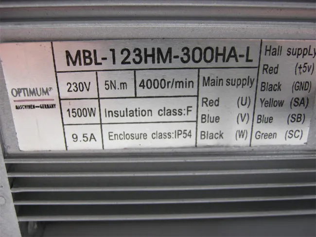 Motor B 16 H Vario