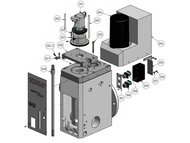 Motorabdeckung BF 46 TC