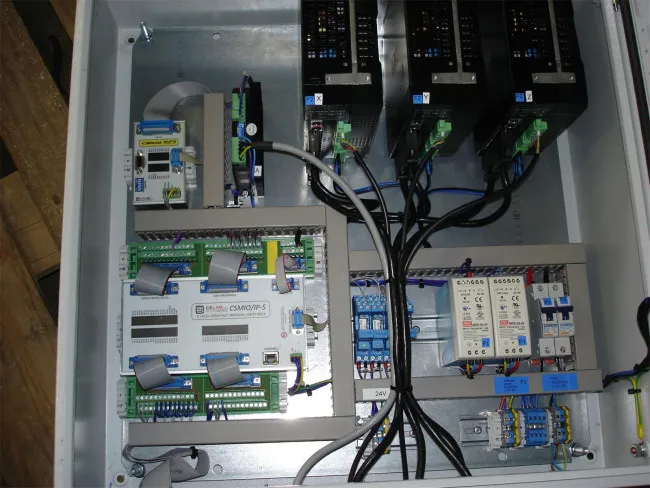 Optimum BF46 Vario CNC - Servo Netzwerk