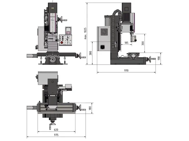 Optimum MH 25 PV CNC Set III