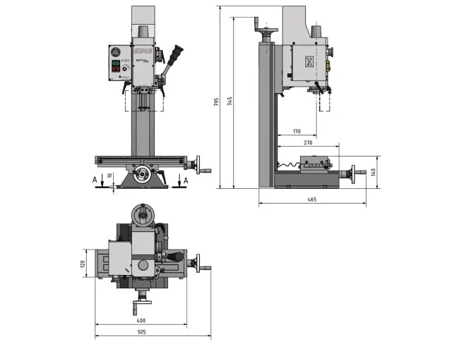 Optimum OPTImill BF 16 Vario