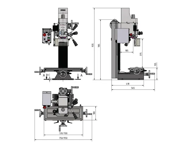 Optimum OPTImill BF 20L Vario
