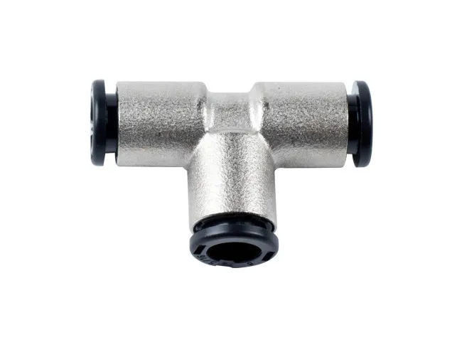 Push-in-Stecker 3 x 8 mm, T-Stück, 16 bar