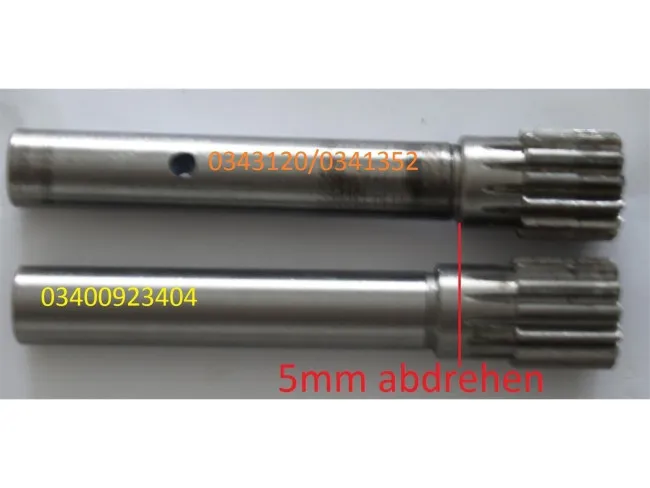 Ritzelwelle D320/330/TU3309/D/V/TQ3209/D