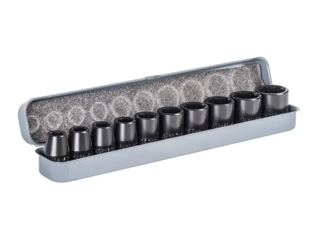 Schlagschraubernüsse-Set 1/2" 10-tlg.