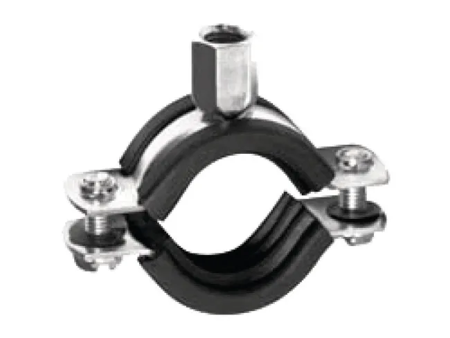 Schraubklemme mit Gummi-Innenband 15 - 18 mm