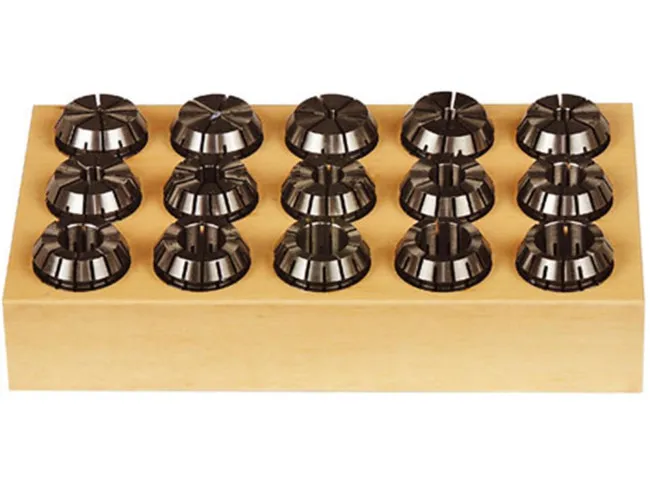 Spannzangensatz ER 25, Ø 1-16 mm, 15-teilig