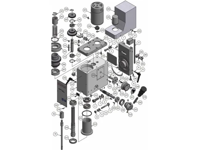 Spindel BF 16 V Z