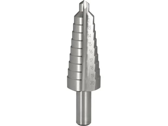 Spiralstufenbohrer-Satz HSS, 3-teilig, 4-30 mm