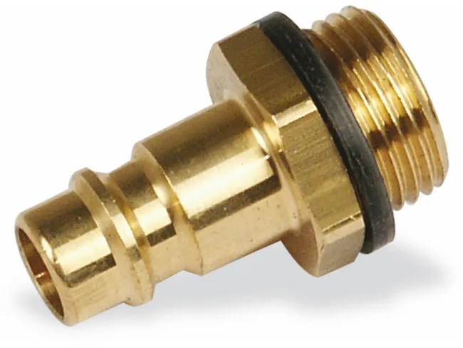Stecknippel mit Außengewinde ½" AG