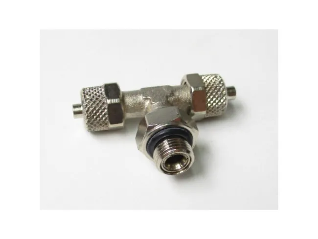 T-Stück G1/8" 2x Ø4mm Leitung