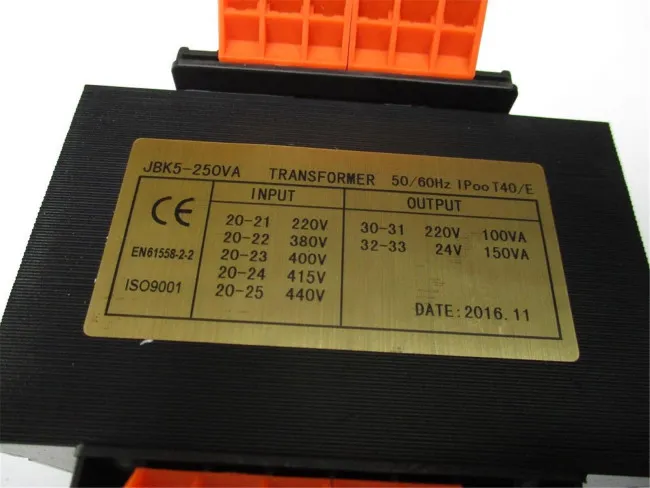 TC - 220/24V / JBK5-250VA