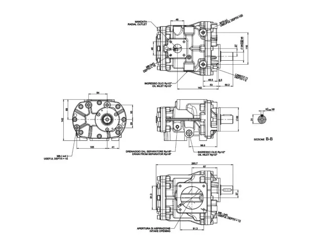 Verdichter FS 26 TF / BSC 10-15