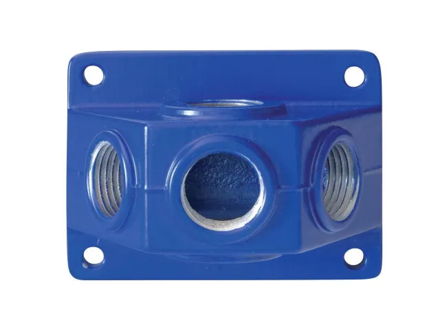Wandverteilerdose ¾ " Eingang / ¾ " Durchgang