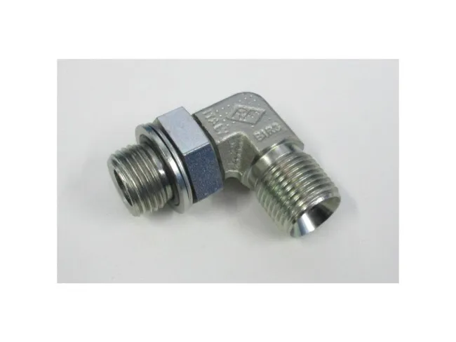 Winkelstück 90°, G1/2"+OR x BSP