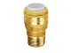 Endstück mit Außengewinde Messing 15 mm AD / ½ " AG