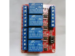 4 Kanal Relais Platine