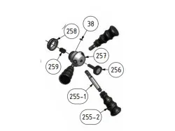 Arretiergriff BF20V/LV/LDV/MH22V